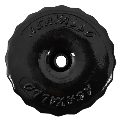 Produktbild von Acavallo Gebissscheiben Schwarz Schwarz One Size