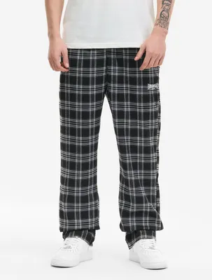 Produktbild von Herren Hose normale Passform BACHE Black Tartan L Lonsdale