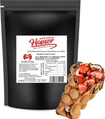 Produktbild von Prémiové bublinkové cesto na vafle Egg Nugg zmes na pečenie 5 kg uzatvárateľná