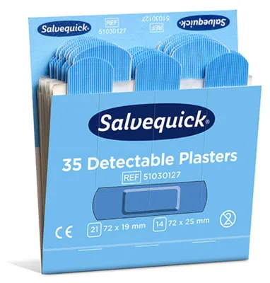 Produktbild von Salvequick Pflasterstrips Salvequick detectable - 51030127