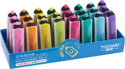 Produktbild von Gumki do ołówka Nano Kredka 24 szt.