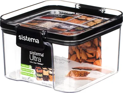 Image de Sistema Ultra Stock Box Tritan 460 ML Transp/noir