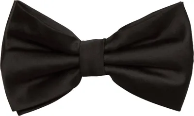 Produktbild von Fabio Farini - 1 Stück Schwarze Herren Fliegen - Männer Querbinder Vorgebunden Bowtie Schwarz - Black