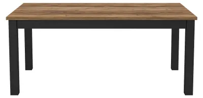 Produktbild von Masseno Esstisch ALIVO 180 cm x 95 cm Rechteckig Tisch für Wohnzimmer, Küche, Schwarz