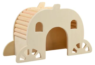 Imagen del producto de Duvo+ Refugio para pájaros de madera, color marrón, tamaño: L