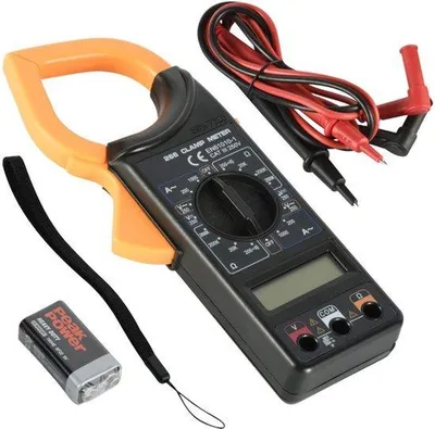 Productafbeelding van 59505 Digitale ampèremeter tang oranje/zwart