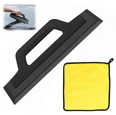 Productafbeelding van Siliconen ruitenwisser voor auto's - Met flexibele siliconenlip - Voor het reinigen van autoruiten - 29,5 cm
