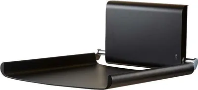 Produktbild von Dan Dryer Björk Wickeltisch zur Wandmontage erhältlich in Weiß und Schwarz, Farbe:Schwarz