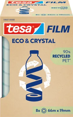 Imagen del producto de tesa Klebefilm eco&cristal 59047-00000-00 66x19mm 8St