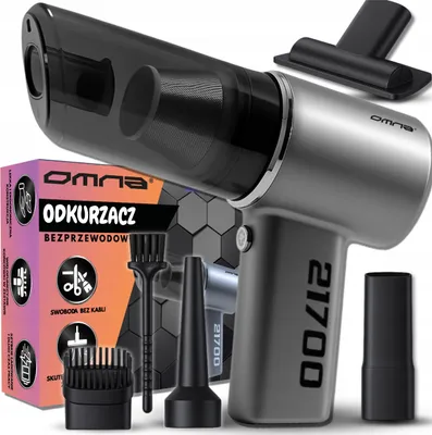 Zdjęcie produktu dla OMNA | Odkurzacz ręczny Airvax One - grafitowy - bezprzewodowy - 10000 Pa - lekki i wydajny