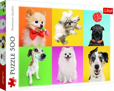Produktbild von TREFL Happy Dogs Puzzle 500 Teile
