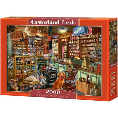 Obrázok produktu pre Castorland Puzzle Obchod so zmiešaným tovarom, 2000 dielikov Castorland