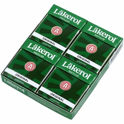 Produktbild von Läkerol Original sugarfree 4x25g