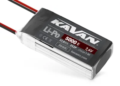 Productafbeelding van Kavan 5000mAh/7 4V 30/60C modelbouwaccu's