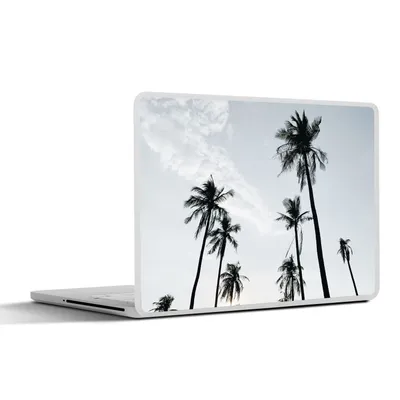 Produktbild von MuchoWow® Laptop Aufkleber Sticker Cover Palmen - Sommer - Tropisch 40x30 cm - Laptop Dekoration - Selbstklebend