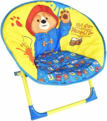 Produktbild von Faltbarer Mondsitz für Kinder – FUN HOUSE – PADDINGTON – 54 x 42 x 47 cm
