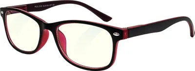 Zdjęcie produktu dla GLASSA Okulary blokujące niebieskie światło PCG 030, 0,00 dio, schwarz-rot