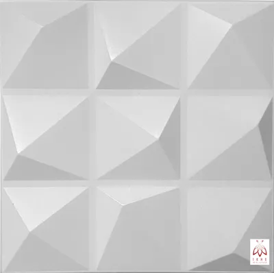 Produktbild von 3D Paneele Wandpaneele Polystyrol XPS – Styropor Verkleidung für Wand & Decke – 50x50 cm (0,25 m²) – Leicht, Flexibel & Einfach zu Montieren