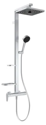 Produktbild von Ideal Standard Ceraflow ALU+ Duschsystem Aufputz 34,5 x 50,1 x 111,3 cm