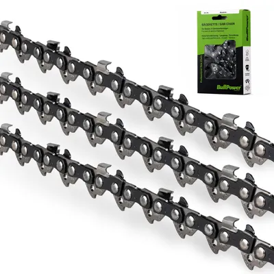 Produktbild von 3x Original BullPower Sägeketten / Ersatzketten für Makita DUC353, DUC353Z, 5012, 5014, 5016, UC3501, UC3541A