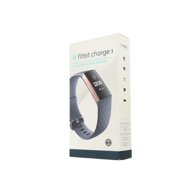 Produktbild von Fitbit Charge 3 Fitness-Tracker Blaugrau