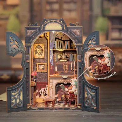 Produktbild von „Book Nook“-Set – Die Bibliothek des Grafen Kocour
