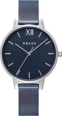 Produktbild von Uhr Obaku Frauen Blau Obaku-V209LXCLML