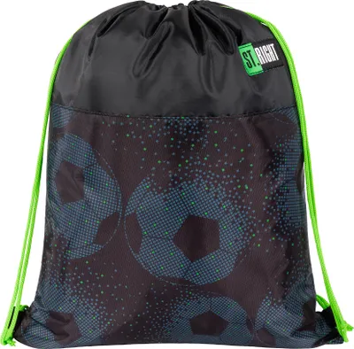 Produktbild von Sporttasche Kinder Turnbeutel für Jungen Fußball ST.RIGHT Schuhbeutel Rucksack