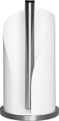 Obrázek produktu pro Wesco 322104-01, Stolní držák papírových utěrek, Bílá, Nerezová ocel, Ocel, Kulatý, 155 mm, 155 mm