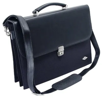 Image de Wedo Ladies Flap-Over Briefcase Kosmetiktasche Schwarz (585201)