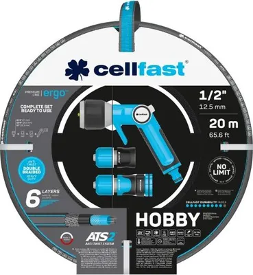 Obrázek produktu pro Hobby 1/2'' 20m sada postřikovačů Energo