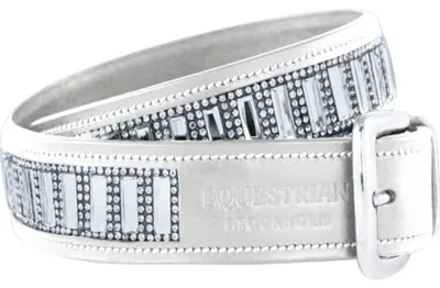 Zdjęcie produktu dla Pas Equestrian Stockholm dla kobiet Belt Contest White 90 cm