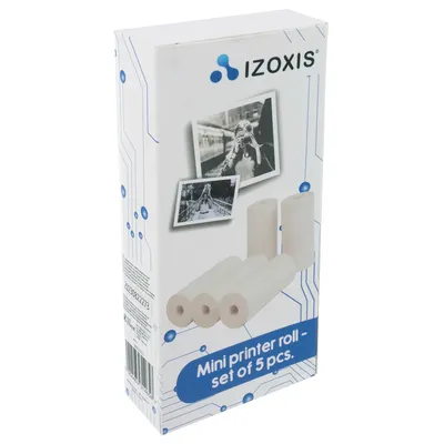 Obrázek produktu pro Izoxis 22273 Mini roličky do termotiskárny 5 ks