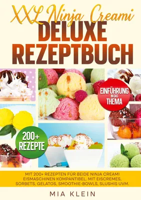 Produktbild von XXL Ninja Creami Deluxe Rezeptbuch