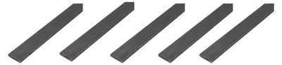 Produktbild von Alberts 5 x Flachstange, Stahl roh, 35 x 6 mm, Länge 1 m