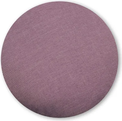 Produktbild von Kissenbezug rund 80 cm lila hell Leinenoptik Kissenhülle Struktur Deko Kissen