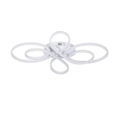 Produktbild von ZMH Deckenlampe Schlafzimmer LED Deckenleuchte 30W Wohnzimmerlampe 40cm Schlafzimmerlampe Warmweiß 3000K Küchenlampe für Küche Flur Esszimmer