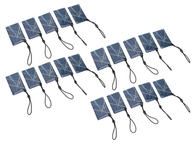 Zdjęcie produktu dla 20 sztuk kart IC 13,56 MHz czuła inteligentna karta identyfikacyjna zbliżeniowa bezdotykowy brelok do kluczy do systemu kontroli dostępu do drzwi