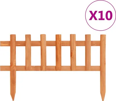 Produktbild von Rasenkanten 10 Stk. Tannenholz 4,4 m