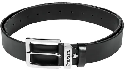 Productafbeelding van Makita E-05365, leren riem, zwart, maat L
