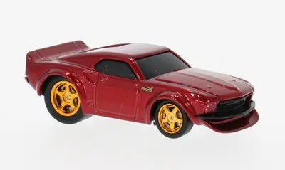 Produktbild von Maisto MAI15536-02 - 1/64 - Ford Mustang, rot, 1969 - Neu