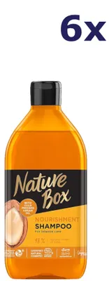 Produktbild von 6x Nature Box - Moisturizing Shampoo Argan Oil 250ML