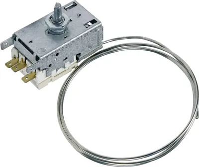 Produktbild von Thermostat Kühlthermostat Külgerät Kühlschrank Kühl-Gefrierkombination Arcelik Beko Blomberg 4502011100 Ranco K59-L2683 900mm Kapillarrohr 3x4,8mm AMP
