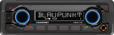 Produktbild von Blaupunkt Dublin 112 BT | 1-DIN Autoradio | 12V | Bluetooth | 2 x USB