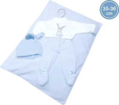 Image de Lortens M635-55 Vêtements pour bébé poupée nouveau-né taille 35-36 cm