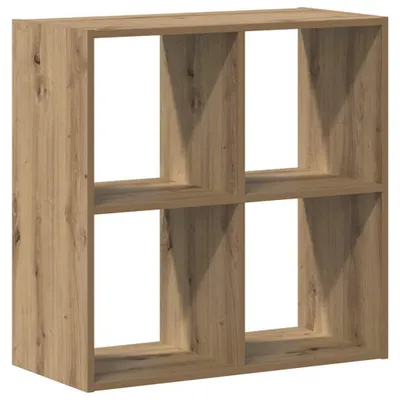 Obrázek produktu pro vidaXL Artisan dubová knihovna 68,5x32x68,5 cm materiál na bázi dřeva