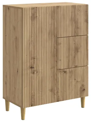 Zdjęcie produktu dla Komoda vidaXL Artisan – dąb, 66 x 34,5 x 90 cm, materiał drewnopochodny