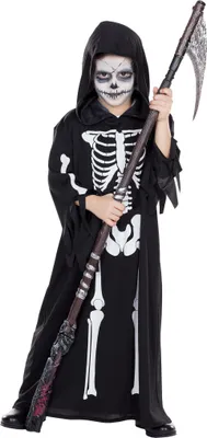 Produktbild von Szlafrok szkielet Halloween, rozmiar:116