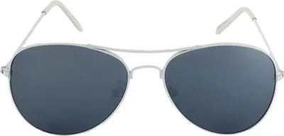 Produktbild von Pilotenbrille - Sonnenbrille - L - silber verspiegelt (weiß)