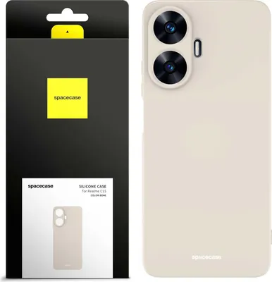 Produktbild von Spacecase Silikonhülle Realme C55 Knochen